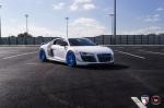 Audi R8 V10 GT by EVS Motors on Vossen Wheels (VPS-305T) 2016 года